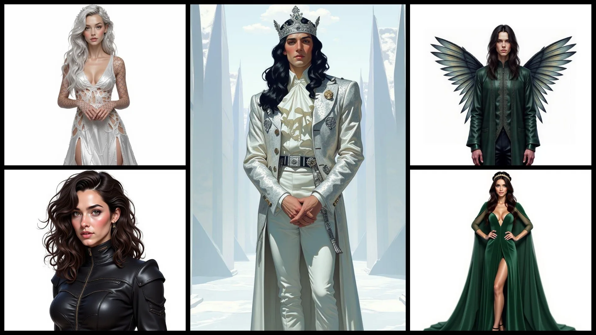 Consistent Characters, Distinct Worlds, All Built With Scenario.