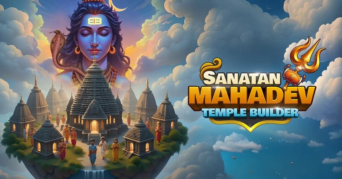Sanatan Mahadev Temple Builder Banner Generated Using Scenario
