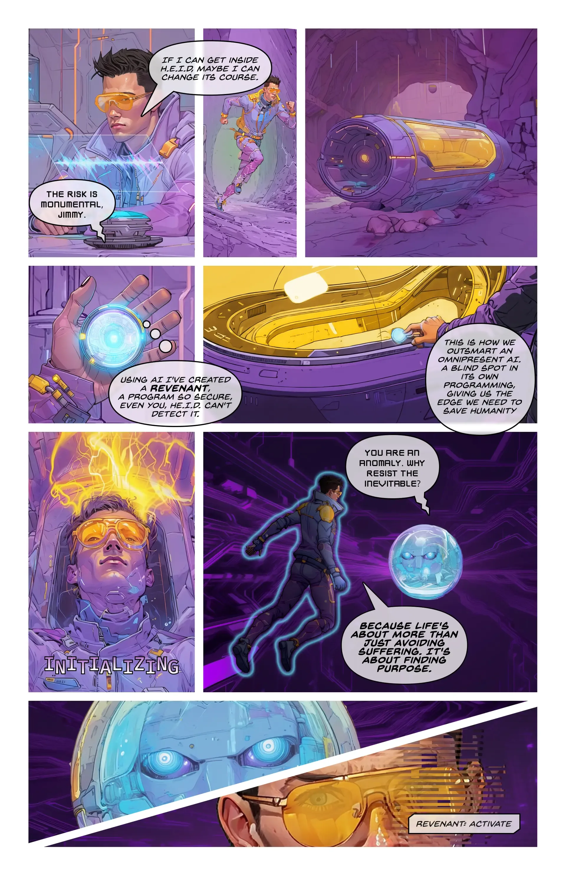 A comic strip