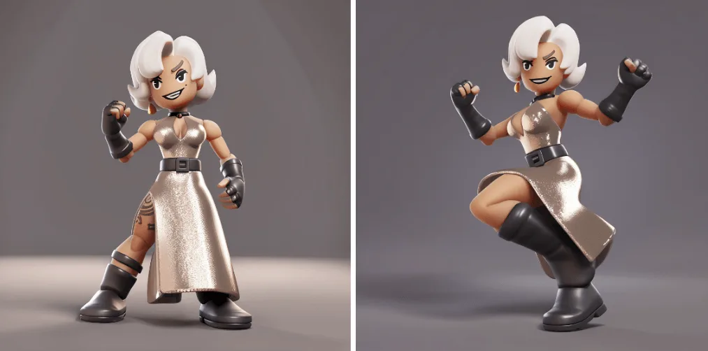 Mighty Bear Games - AI Consistent Poses on Scenario