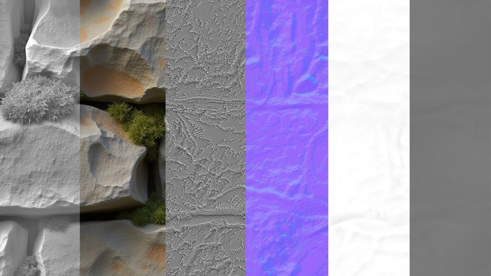 PBR Texture Maps Generated on Scenario