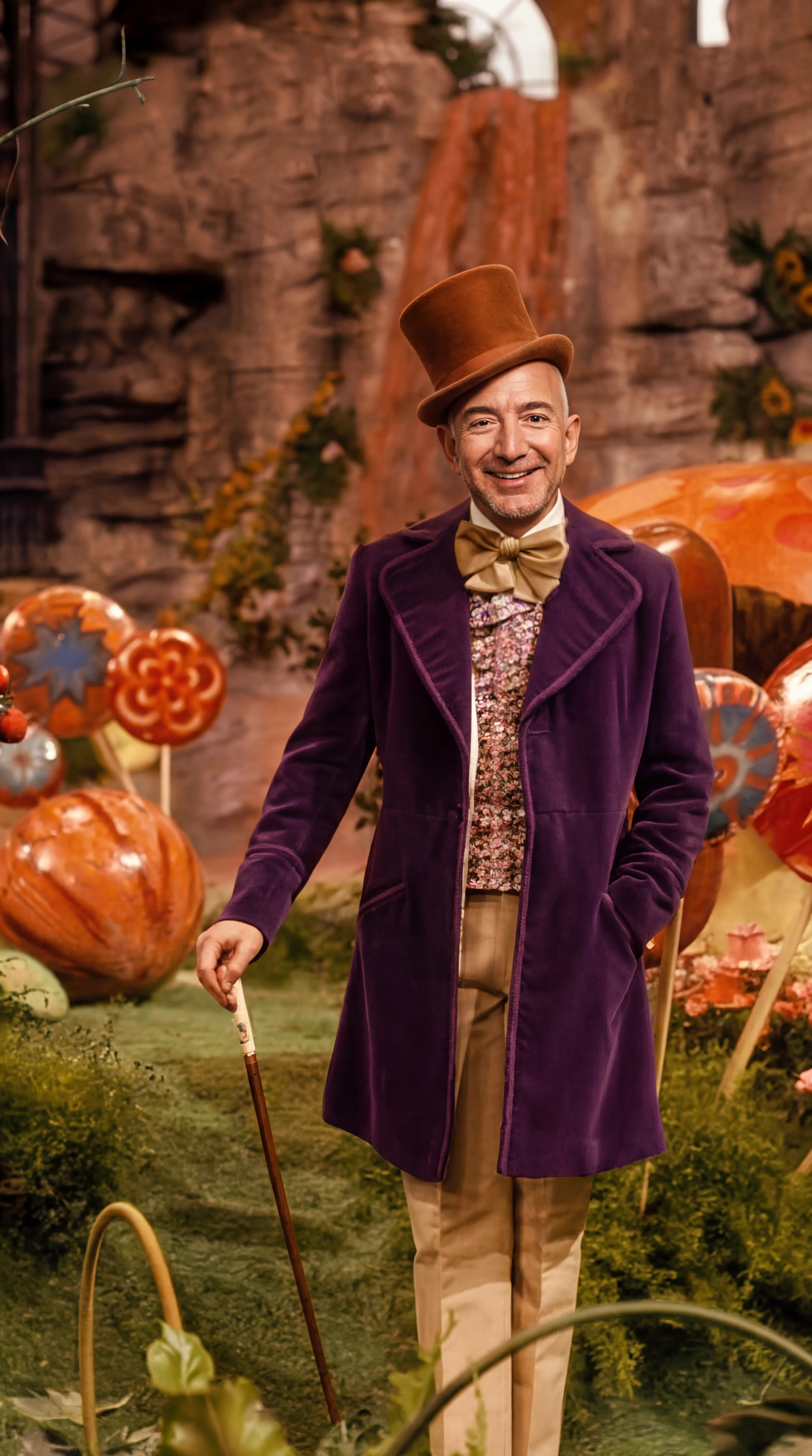 A fantasy chocolate factory