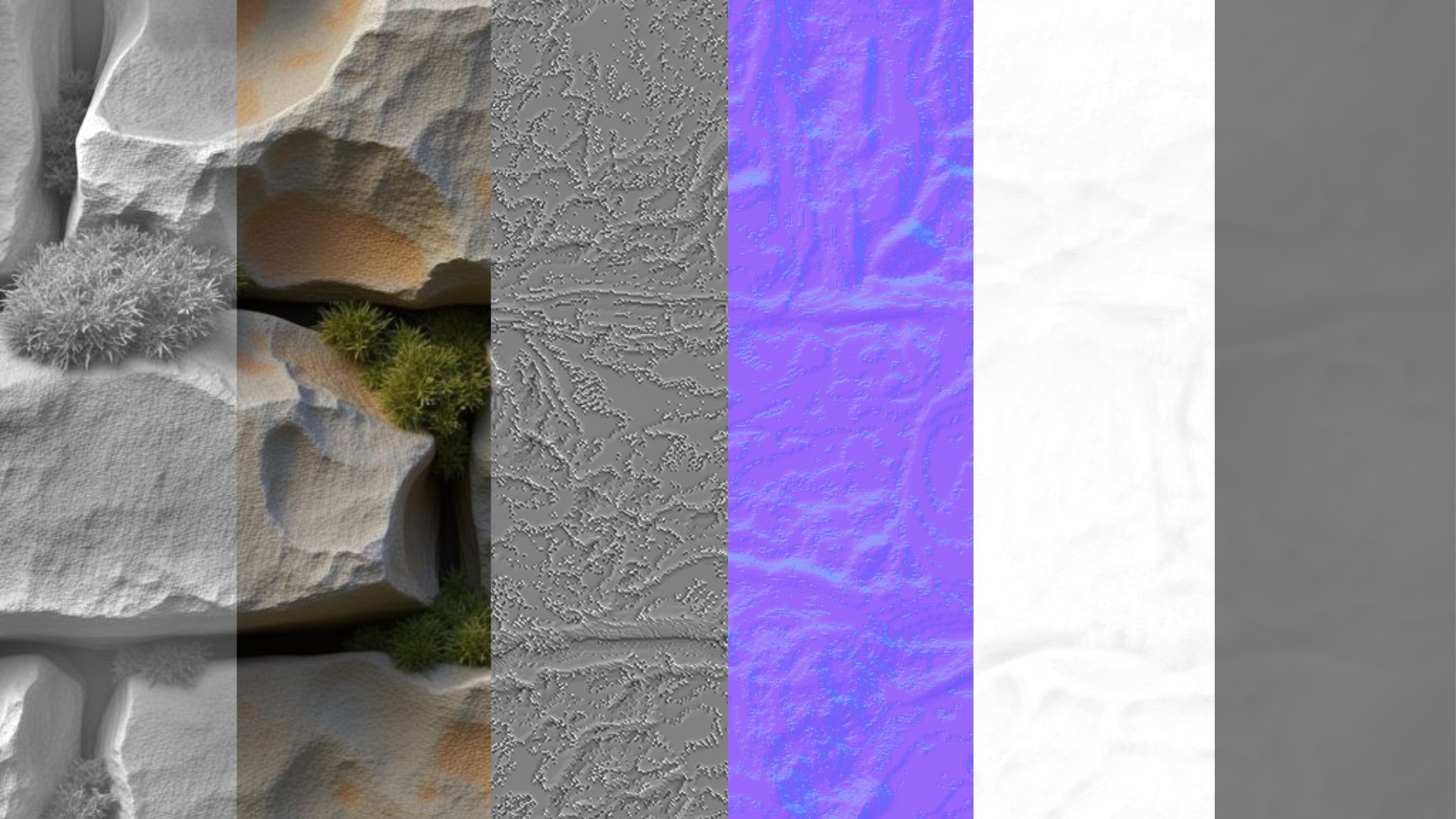 PBR Texture Maps Generated on Scenario