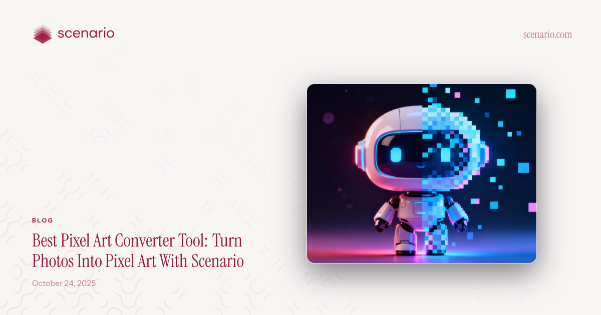 Best Pixel Art Converter Tool: Turn Photos Into Pixel Art With Scenario ...