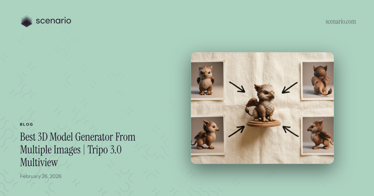 Best 3D Model Generator From Multiple Images | Tripo 3.0 Multiview ...
