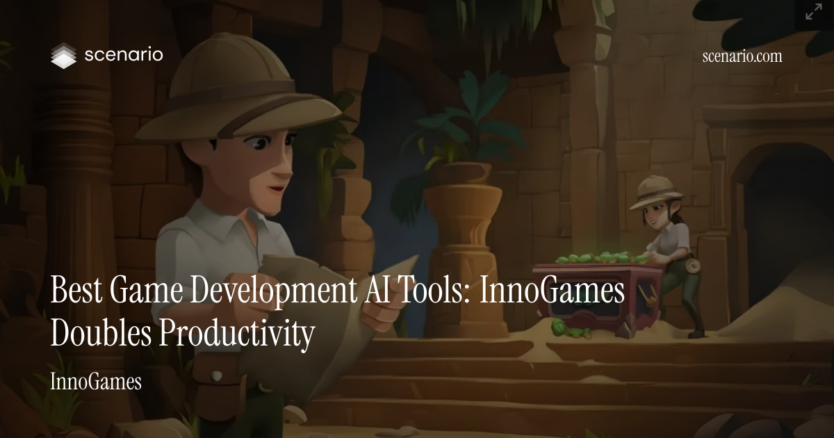 Best Game Development AI Tools: InnoGames Doubles Productivity | Scenario