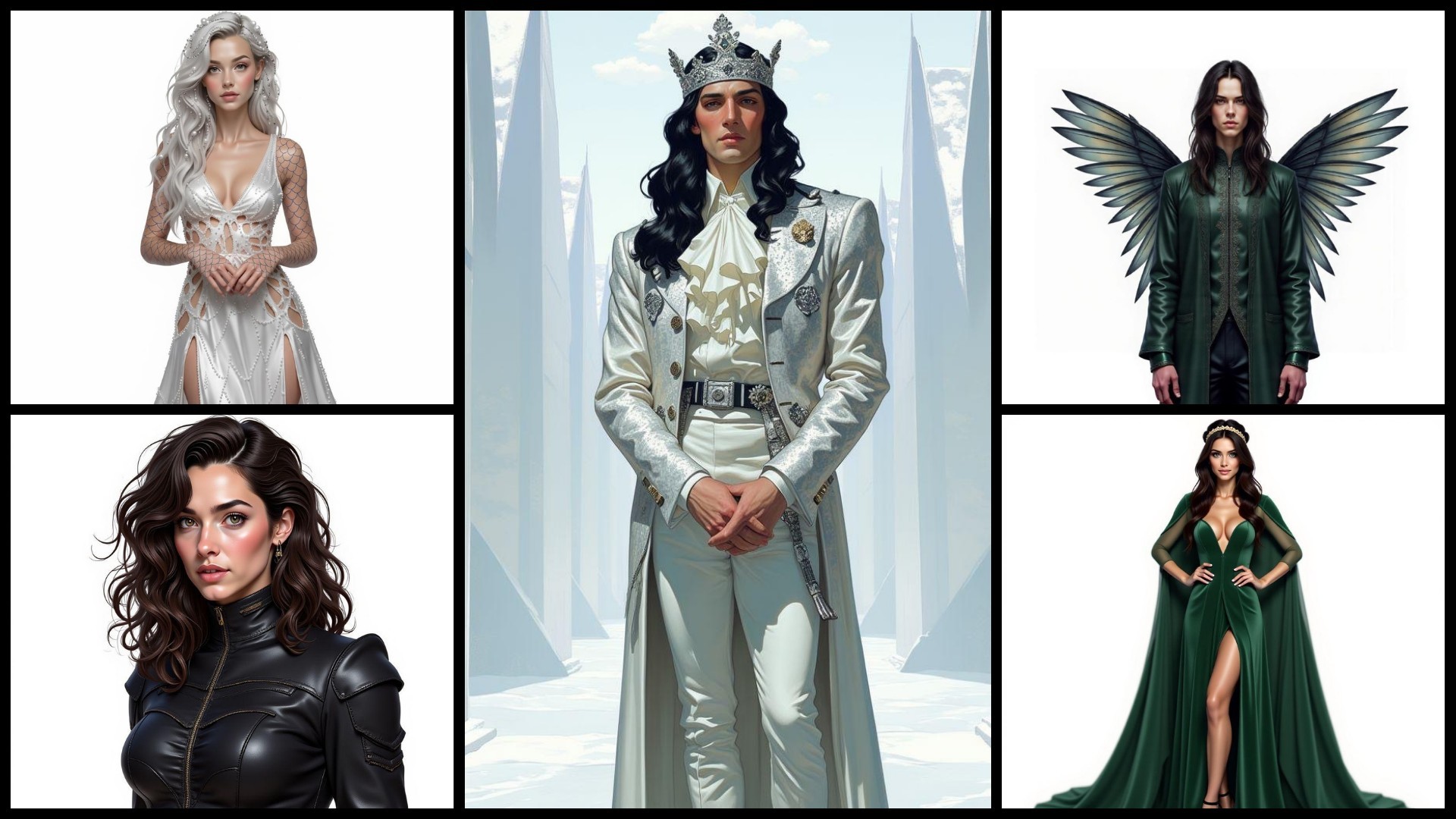 Consistent Characters, Distinct Worlds, All Built With Scenario.