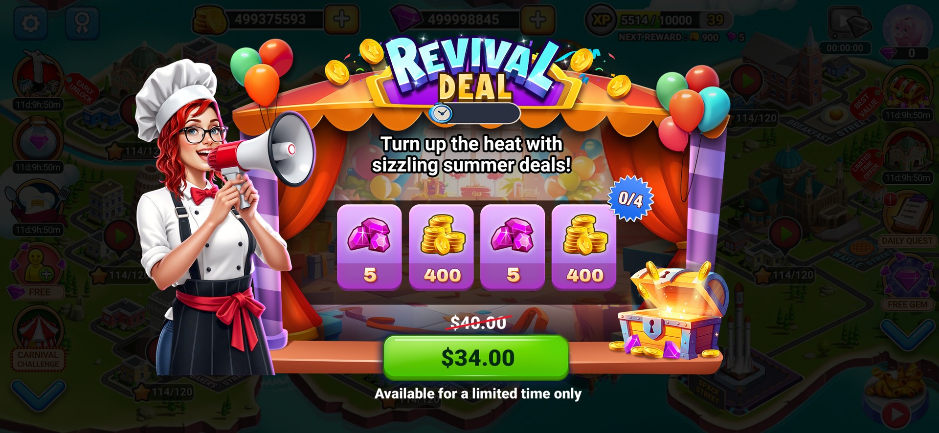 Kinoa Popup Revival Deal Preview Created Using Scenario