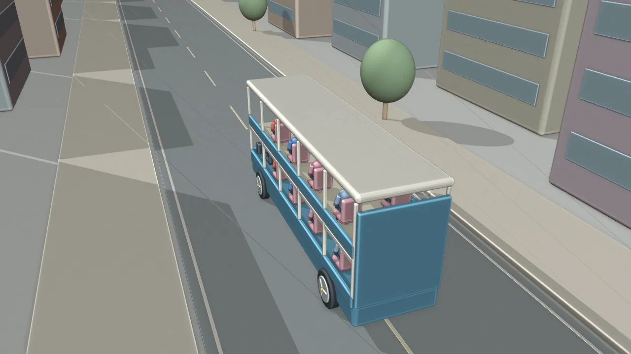 Blender source: Above the avenue