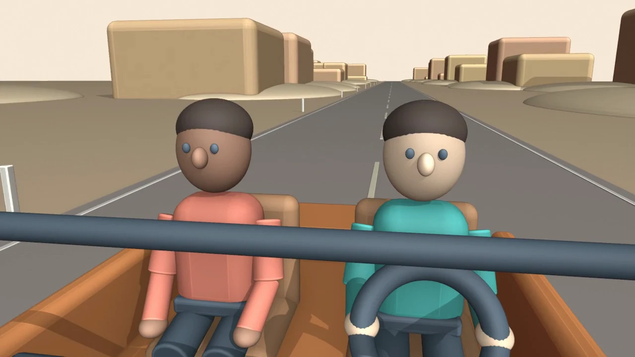 Blender source: Together on the road
