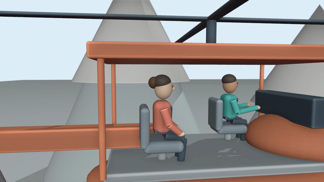 Blender source: Rescue-cabin glide