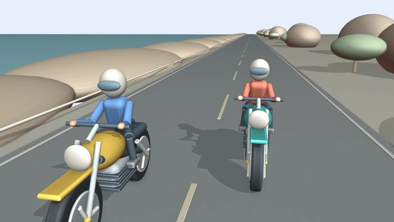 Blender source: Leading the pair