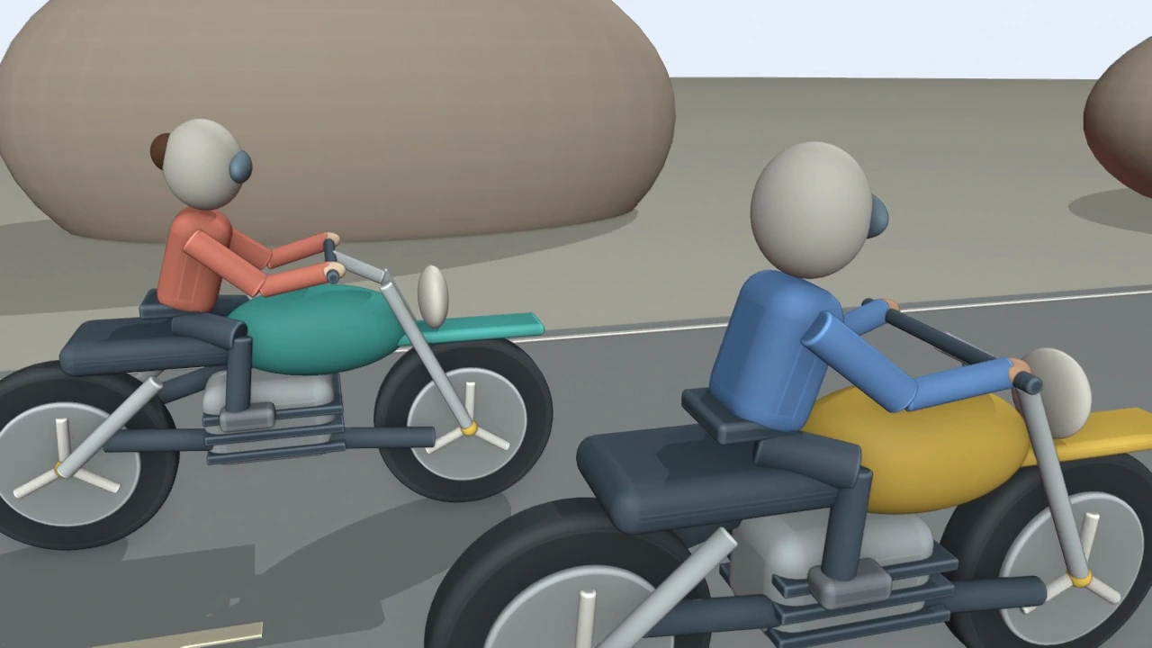 Blender source: Rider-side arc