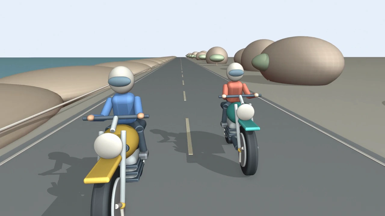 Blender source: Leading the pair