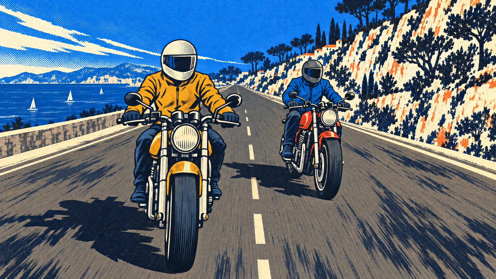 Stylized reference: Leading the pair