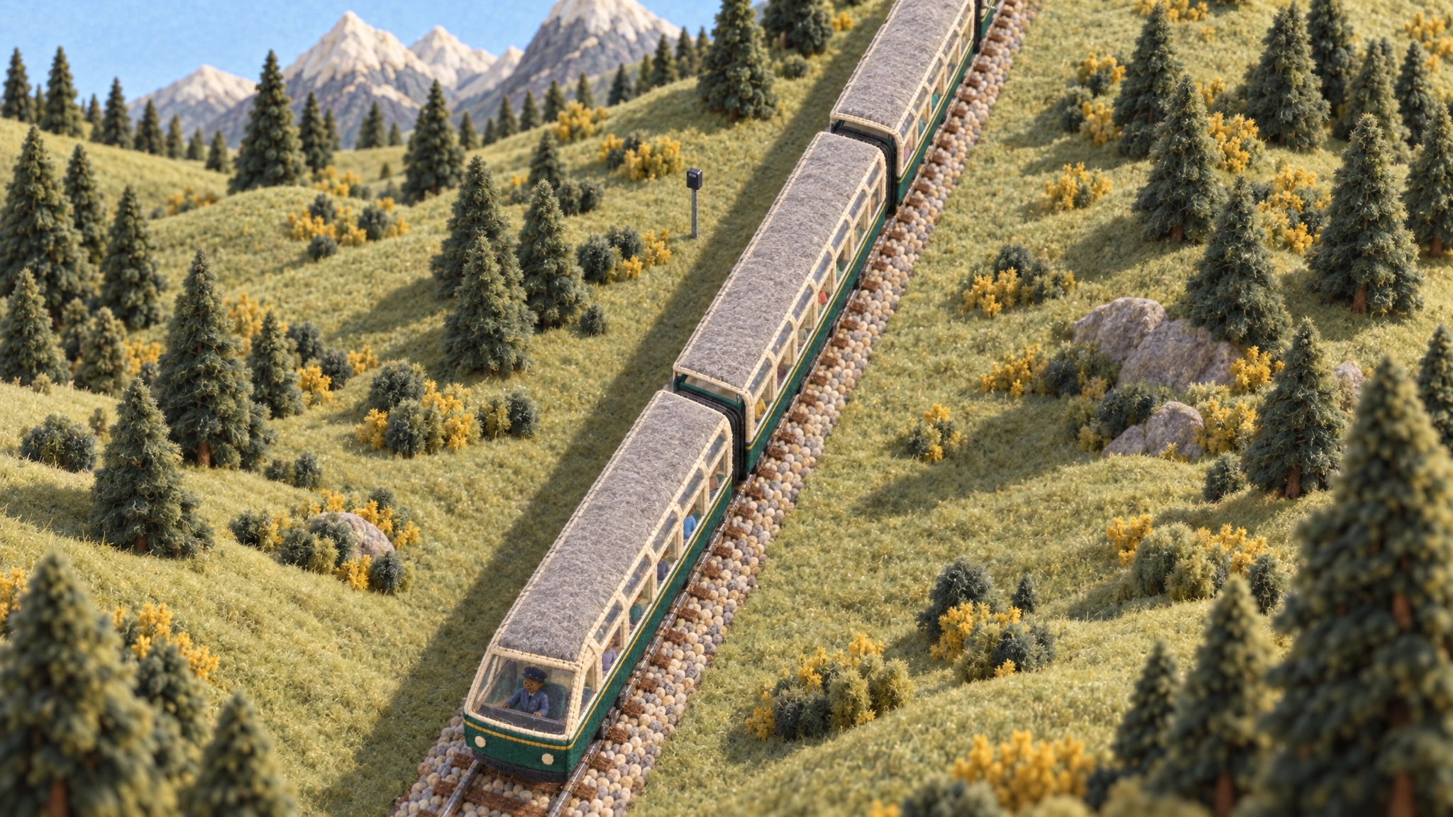 Stylized reference: Overhead crossing
