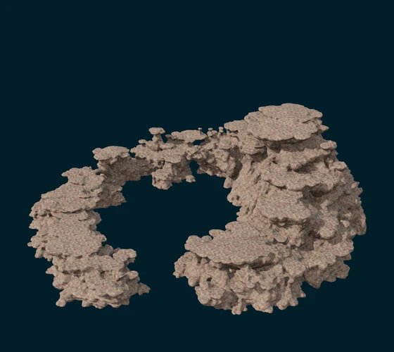 Crescent Habitat — Reef foundation