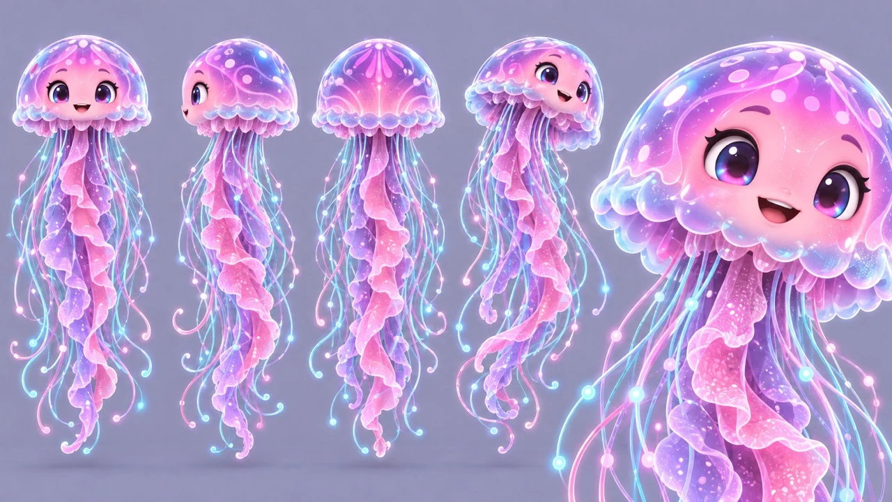 Nami jellyfish sheet