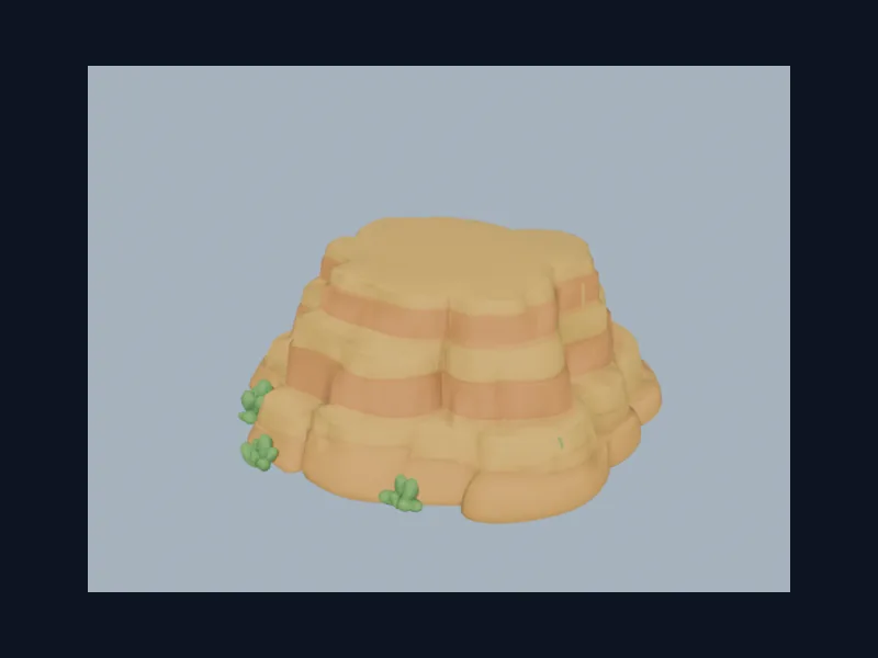 Sandstone butte