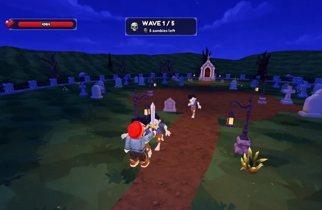 Playtest capture: wave1 b attack close