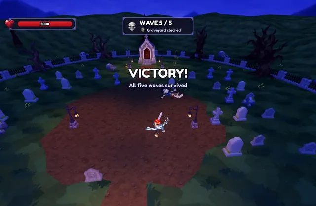 Playtest capture: wave5 c victory