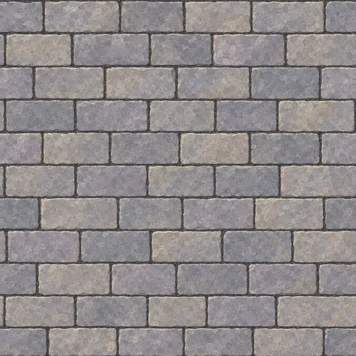 Generated paving floor tile