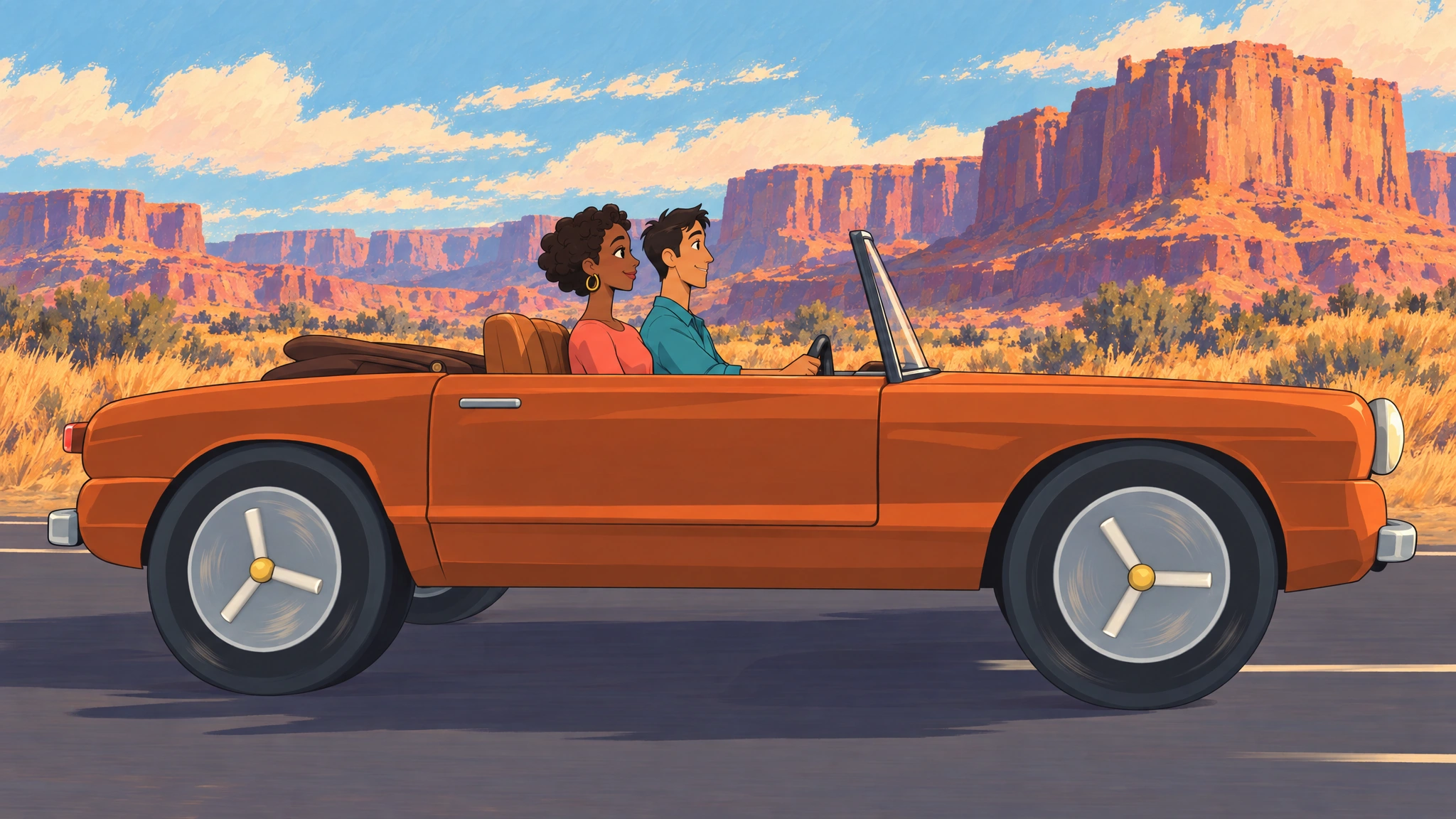 Stylized reference: Low cabin tracking