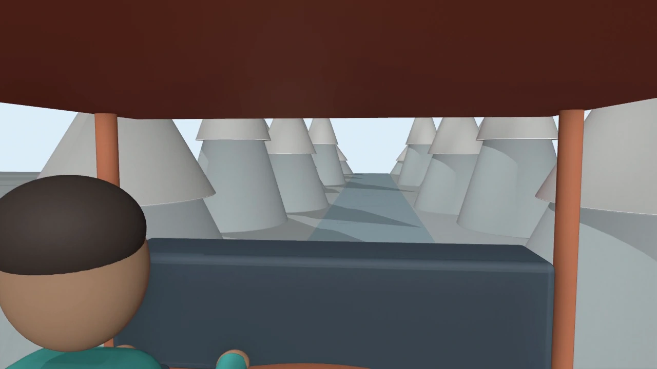 Blender source: Cockpit to glacier