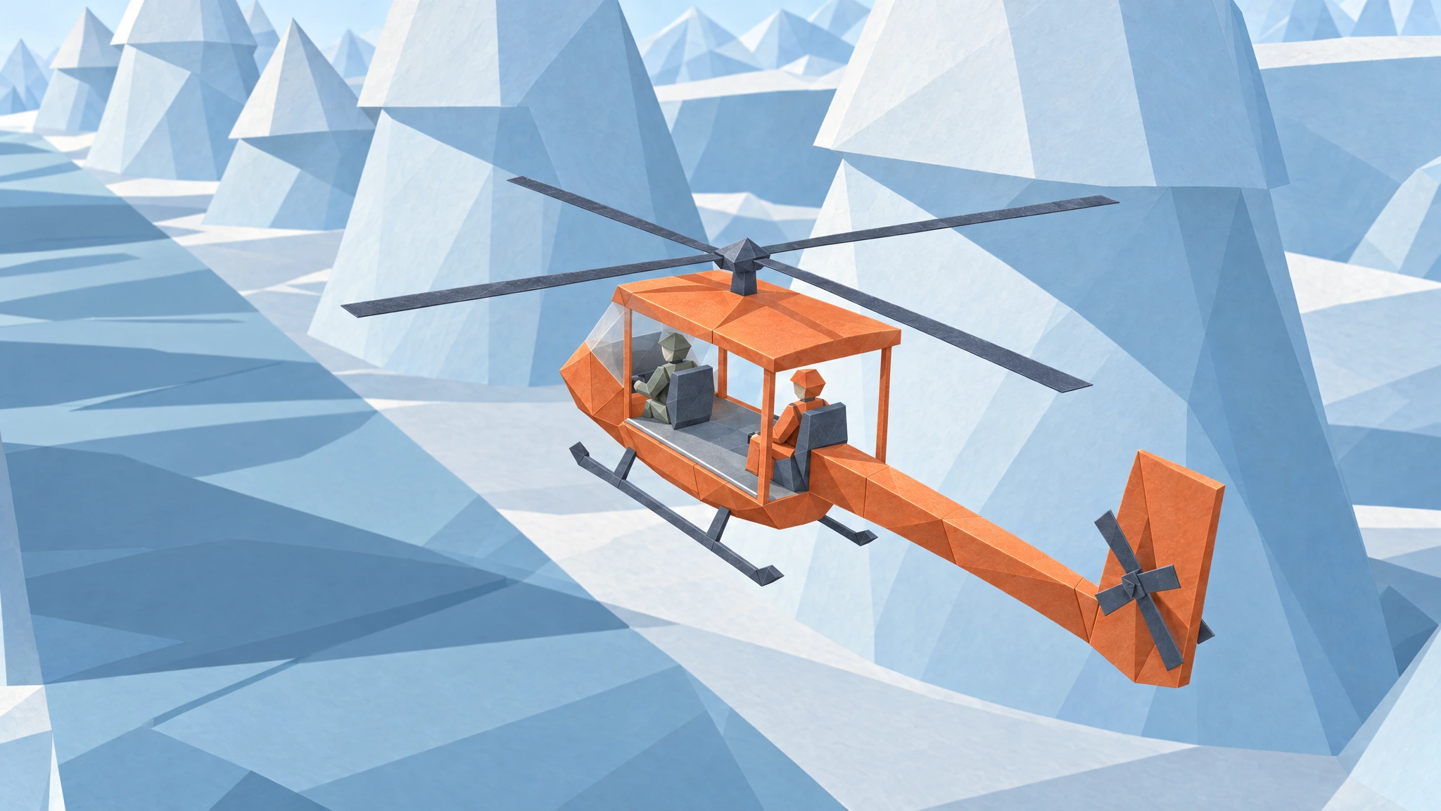 Stylized reference: Alpine escape