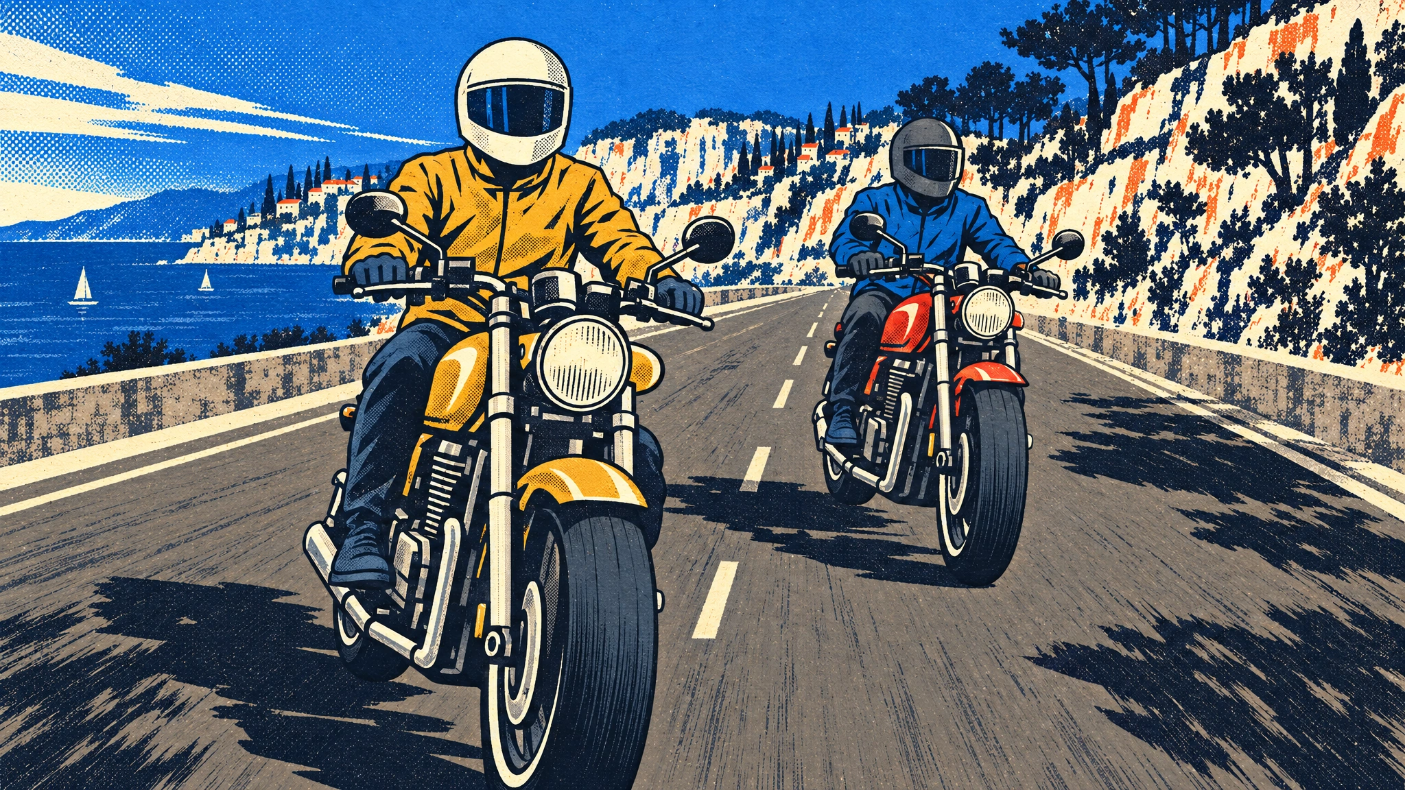 Stylized reference: Leading the pair
