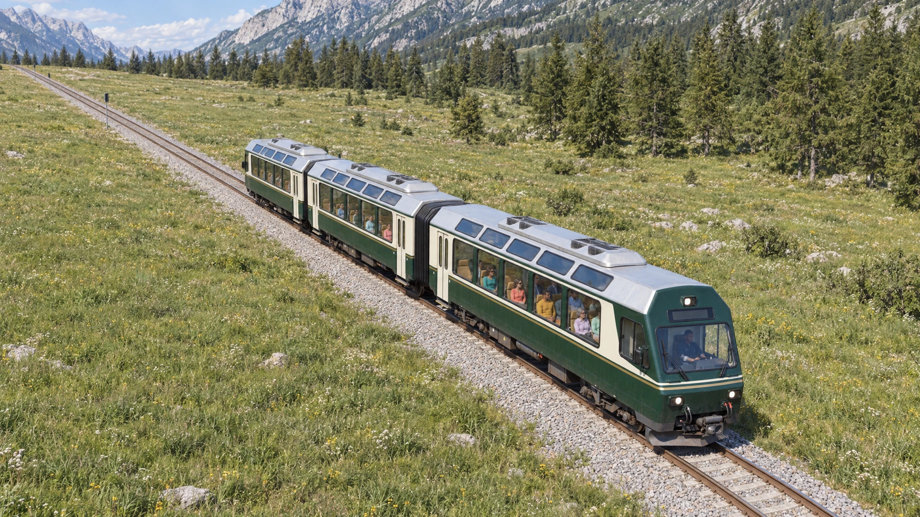 Rising pullaway, derived from the same Sunburst train master