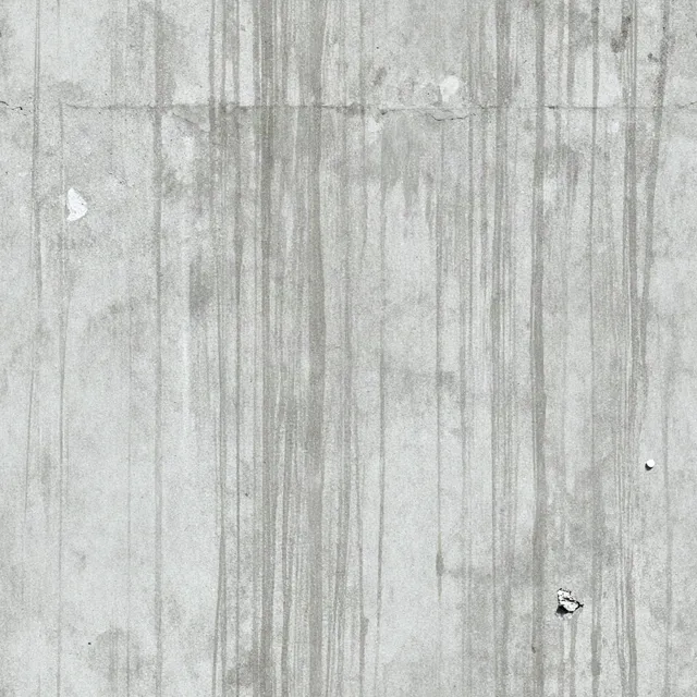 Stained grey concrete