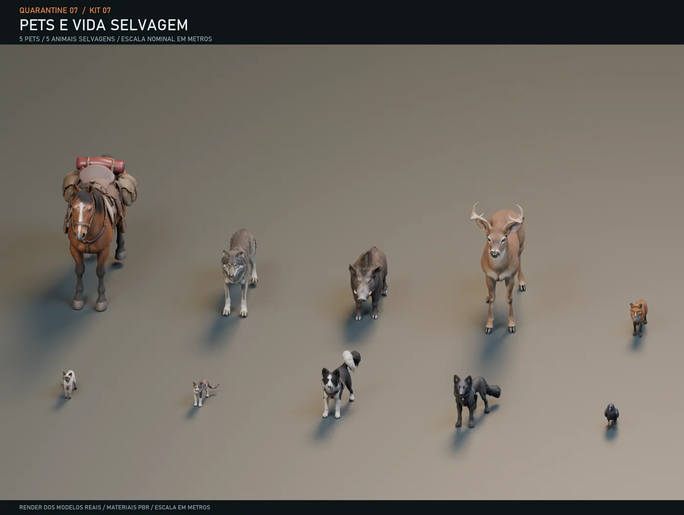 Complete pets & wildlife kit