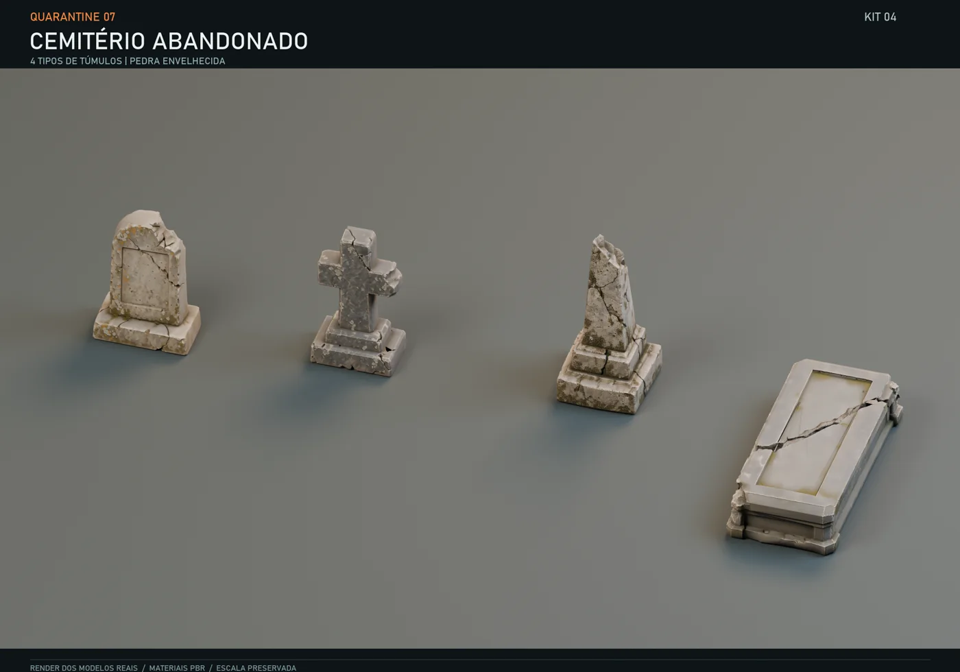 Complete cemetery kit