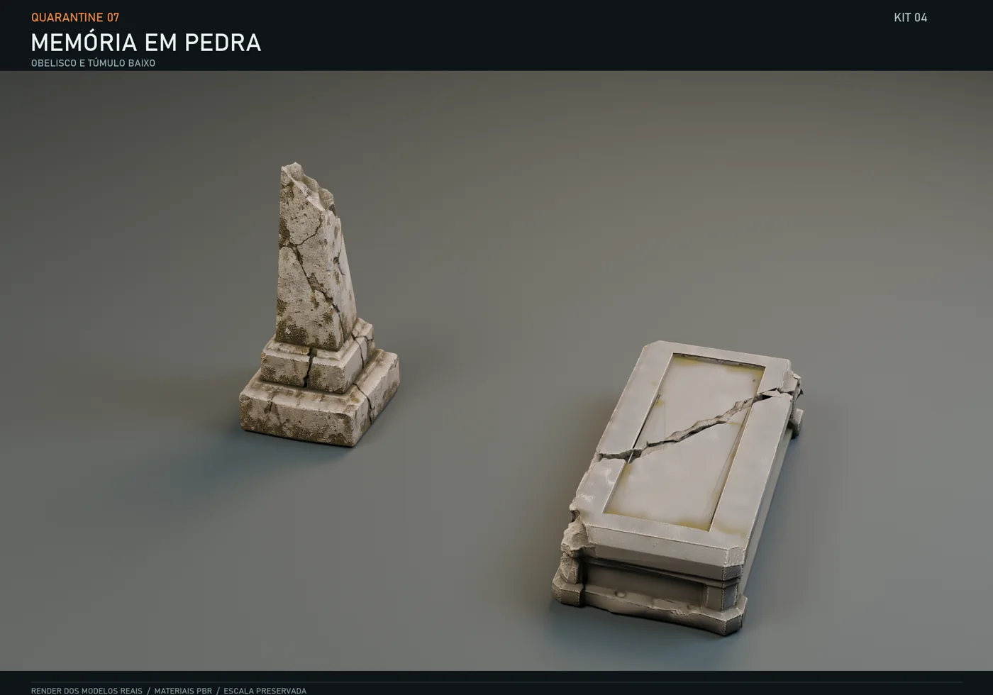 Closer look at the cemetery kit