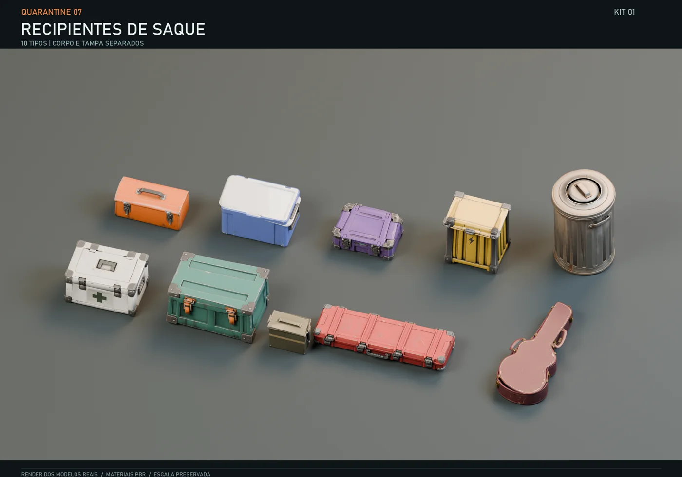 Complete loot containers kit