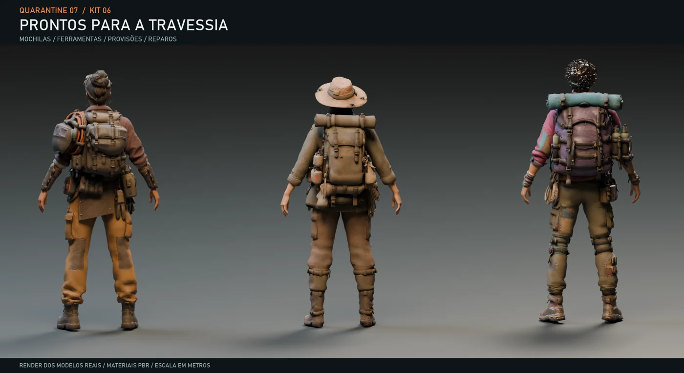 Closer look at the survivor heroes kit