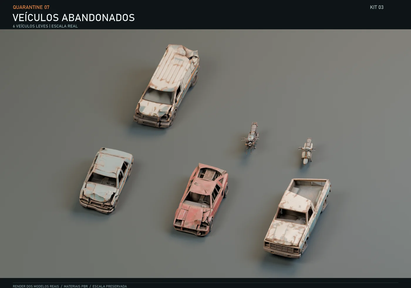 Complete vehicle wrecks kit