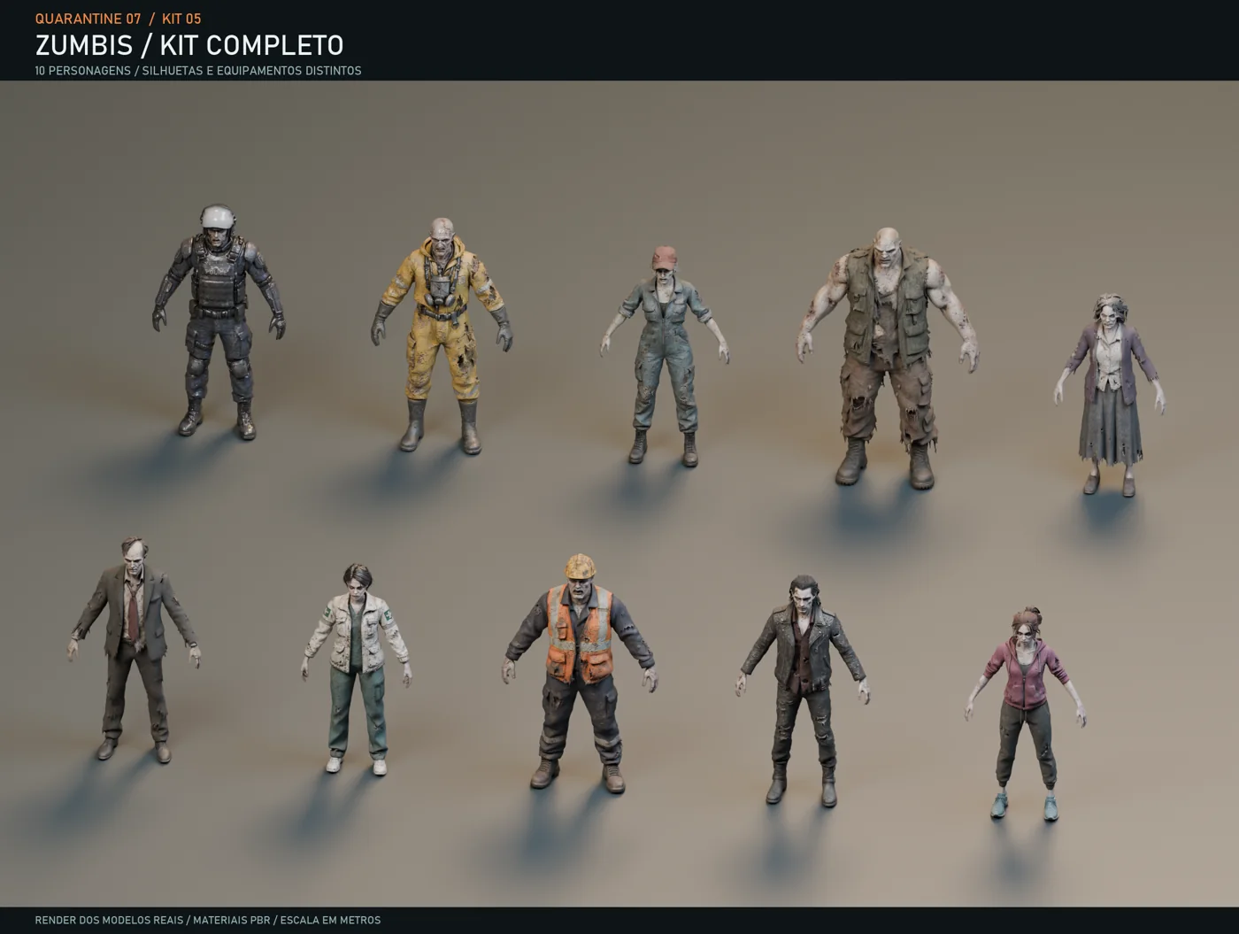 Complete zombies kit
