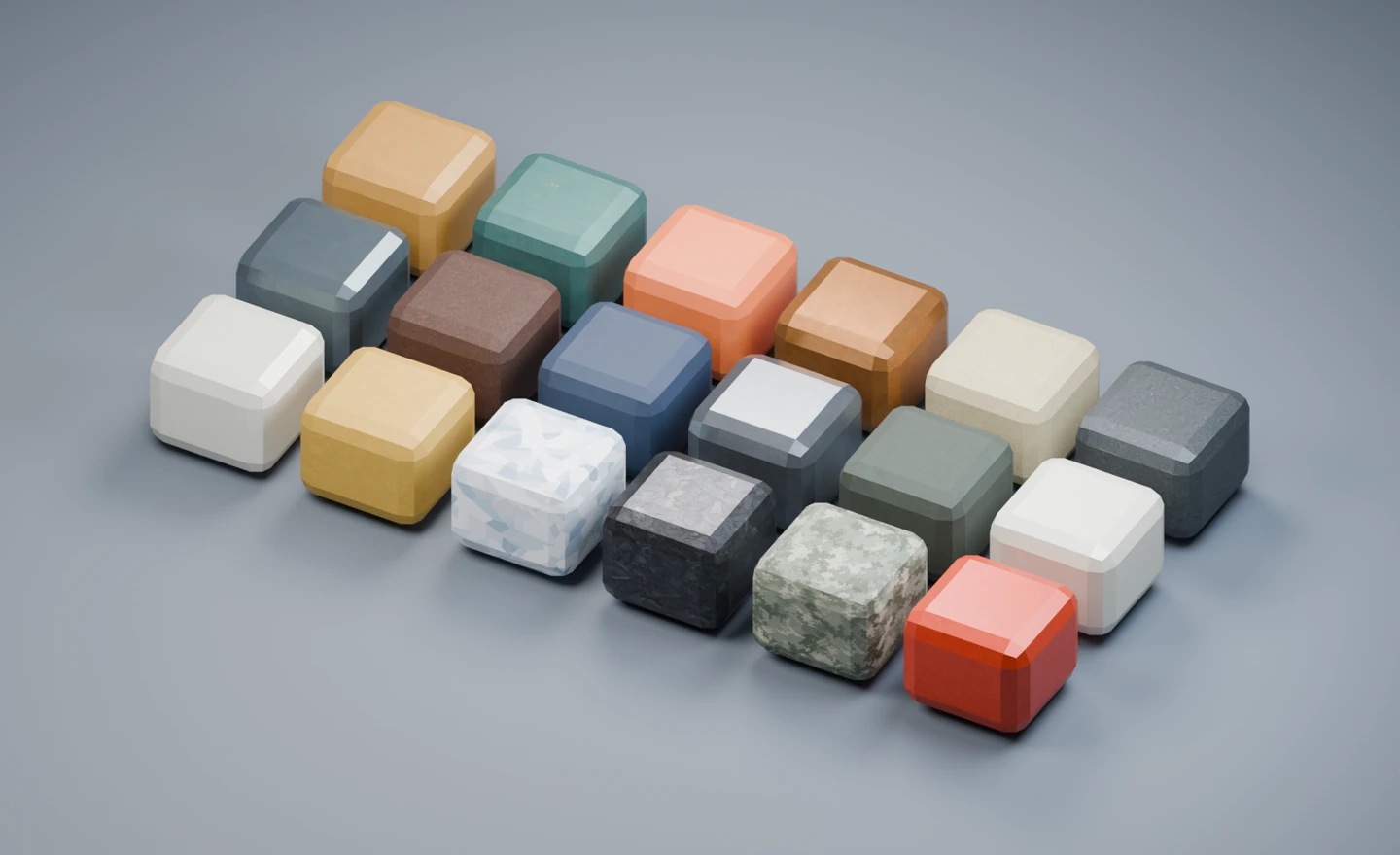 Generated surface studies for the rover finishes