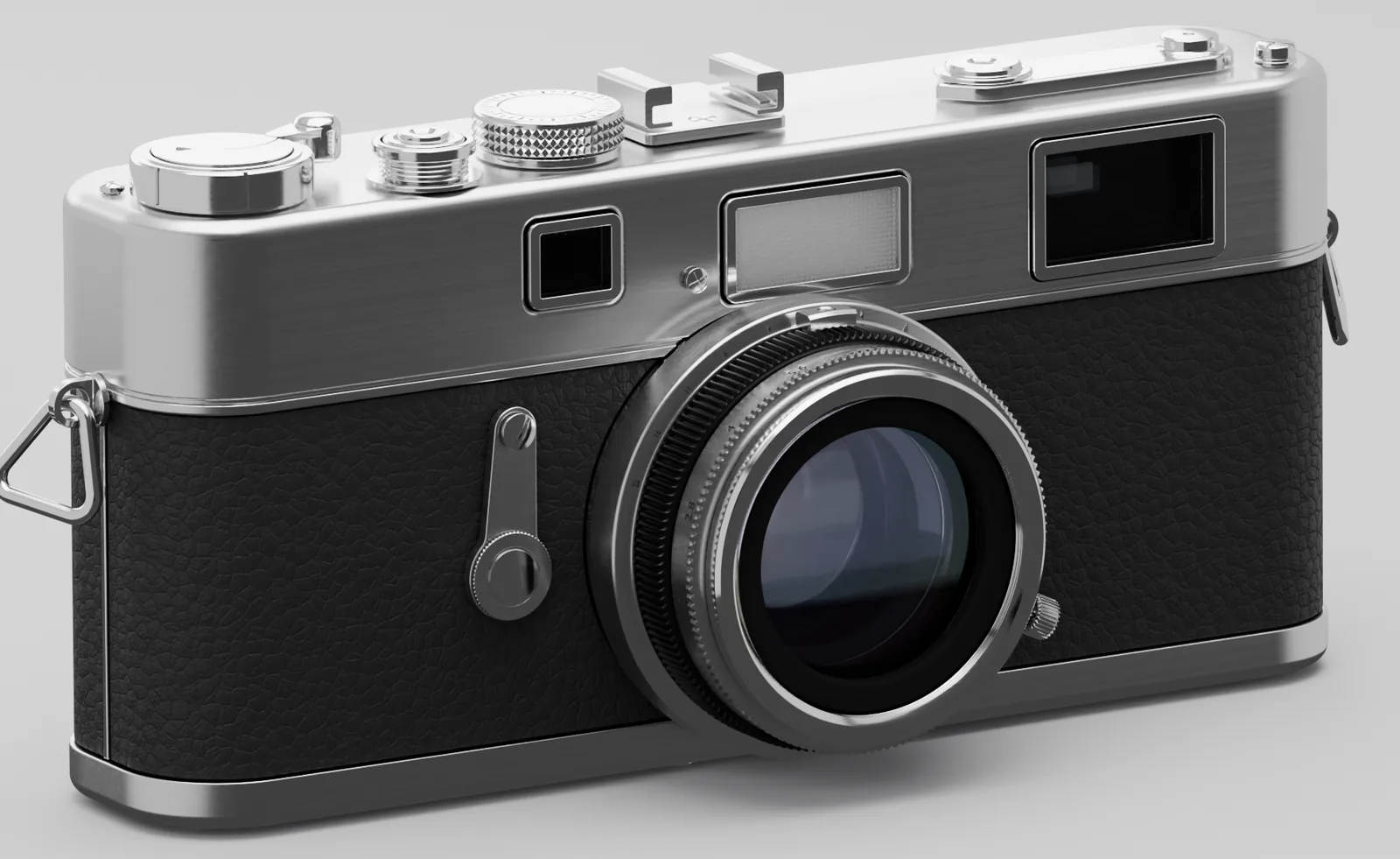 Rangefinder rendered from the concept's fitted camera