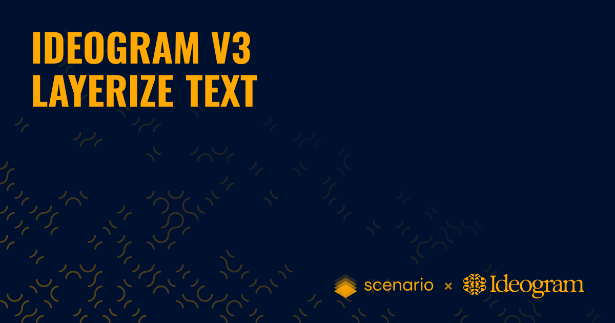 Best AI Text Removal Tool for Flat Graphics | Ideogram V3 | Scenario
