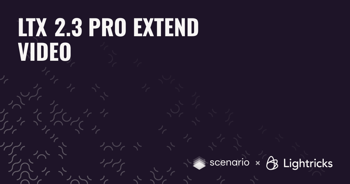 Best Video Extension AI with LTX 2.3 Pro | Scenario