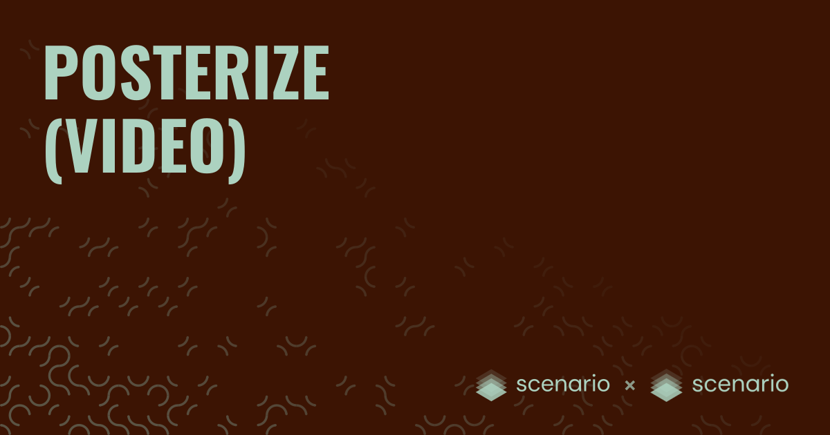 Best Posterize Video Effect for Bold Poster Art | Scenario