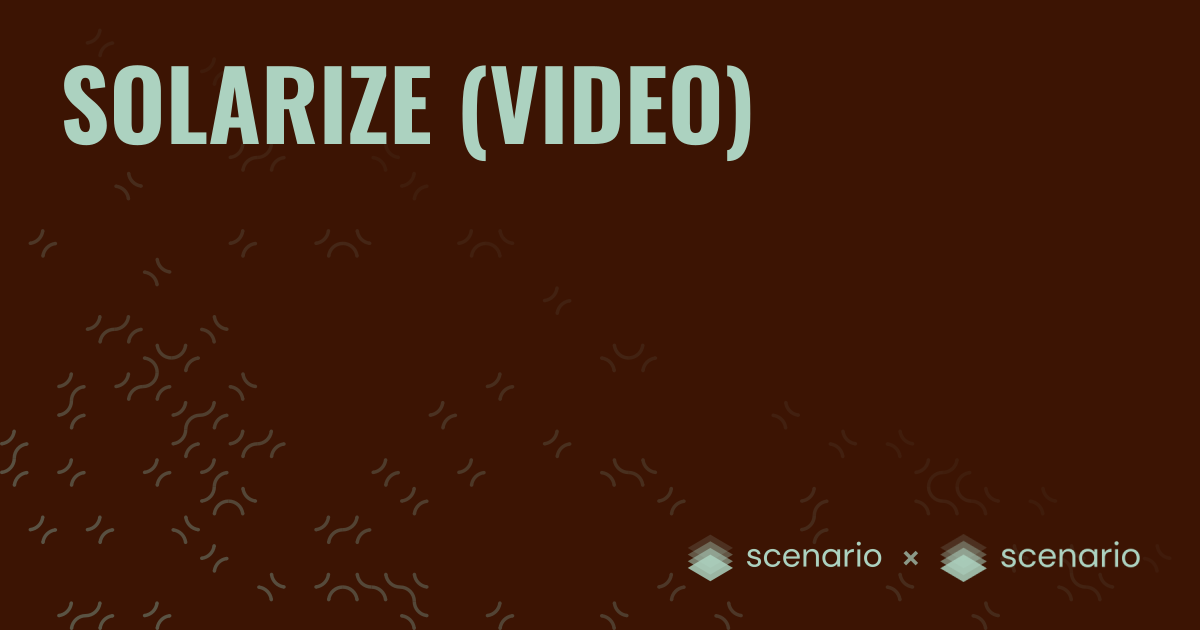 Best Solarize Effect Video Tool for Color Inversion | Scenario