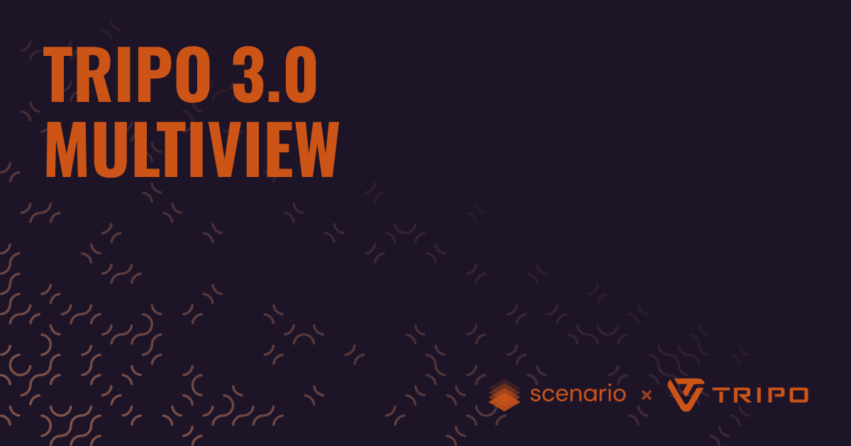 Best Image to 3D Conversion with Tripo 3.0 Multiview | Scenario