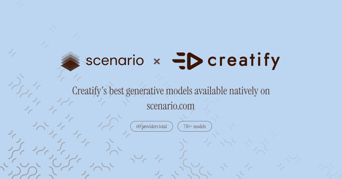 Creatify on Scenario - AI Lip Sync & Avatar Animation | Scenario