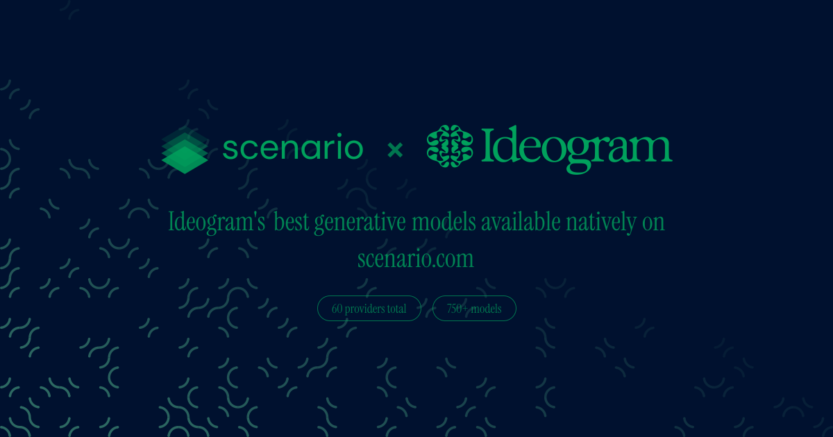 Ideogram on Scenario: Image Generator for On-Brand Visuals | Scenario