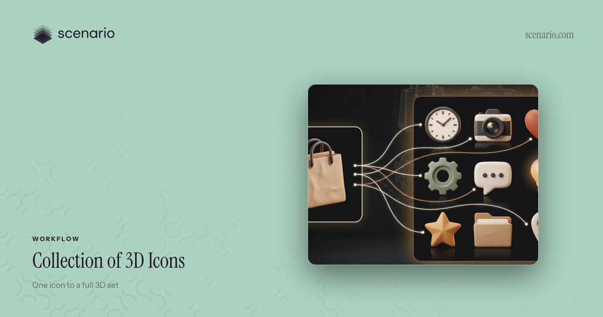 Best 3D Icon Generation Tool for Instant Style-Matched Sets | Scenario