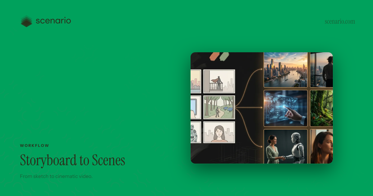 Best Storyboard to Video Conversion Tool for Cinematic Scenes | Scenario